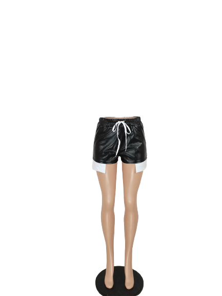Malibu |Leather Shorts