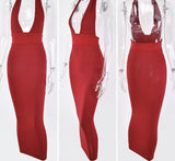 Long Maxi Hatler Dress-DDD Fashions