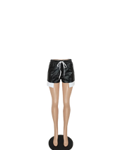 Malibu |Leather Shorts